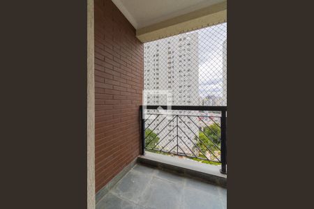 varanda da sala  de apartamento à venda com 2 quartos, 70m² em Vila Andrade, São Paulo