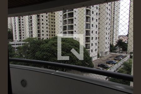 Vista da Sacada de apartamento para alugar com 3 quartos, 117m² em Chácara Agrindus, Taboão da Serra