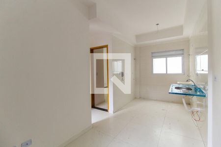 Sala/Cozinha de apartamento à venda com 2 quartos, 33m² em Jardim Itapemirim, São Paulo