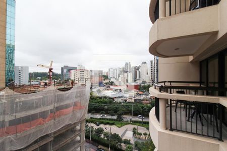 Varanda da Sala de apartamento para alugar com 1 quarto, 40m² em Itaim Bibi, São Paulo