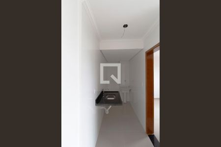 Sala e Cozinha Integrada  de apartamento à venda com 2 quartos, 40m² em Vila Euthalia, São Paulo