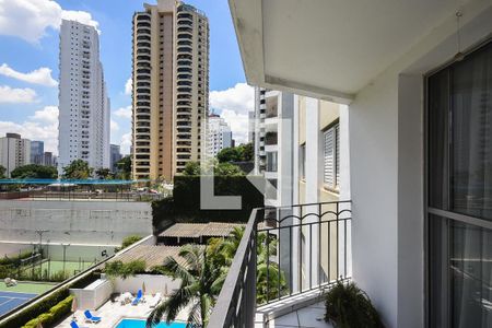 Varanda de apartamento à venda com 2 quartos, 80m² em Real Parque, São Paulo