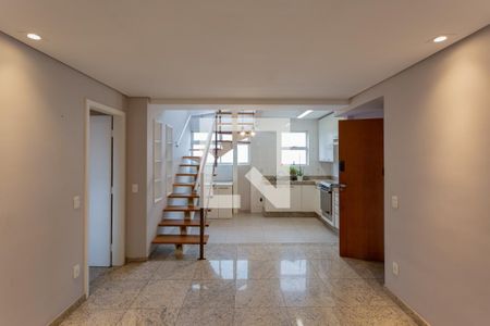 Sala de apartamento à venda com 2 quartos, 150m² em Cruzeiro, Belo Horizonte