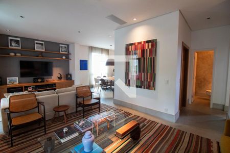 Sala de apartamento à venda com 4 quartos, 226m² em Campo Belo, São Paulo