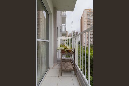 varanda de apartamento à venda com 2 quartos, 55m² em Vila Andrade, São Paulo