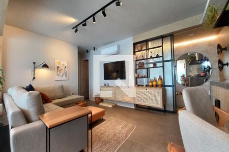 Sala de apartamento à venda com 2 quartos, 87m² em Jardim Brasil, Campinas