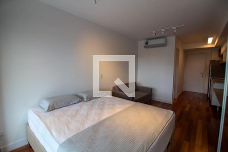 Quarto - Studio de kitnet/studio para alugar com 1 quarto, 34m² em Vila Cordeiro, São Paulo