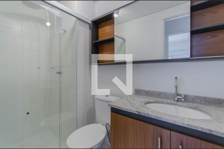 Banheiro de kitnet/studio à venda com 1 quarto, 32m² em Vila Mariana, São Paulo
