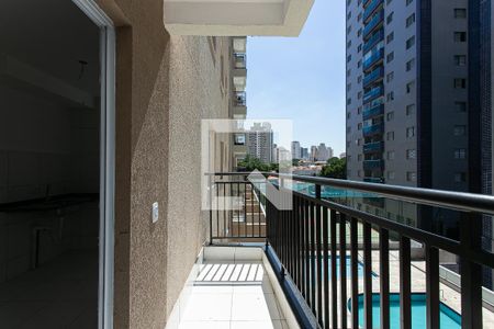 Varanda de apartamento à venda com 2 quartos, 56m² em Tatuapé, São Paulo