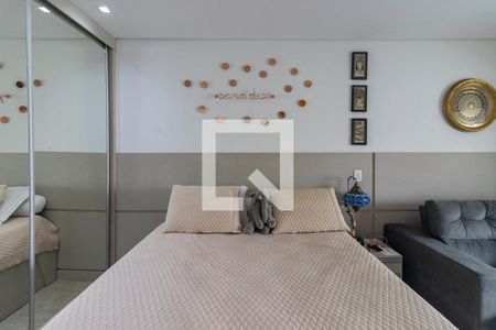 Sala e Quarto de kitnet/studio para alugar com 1 quarto, 50m² em Indianópolis, São Paulo