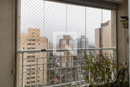 Varanda da Sala de apartamento à venda com 2 quartos, 58m² em Jardim Celeste, São Paulo