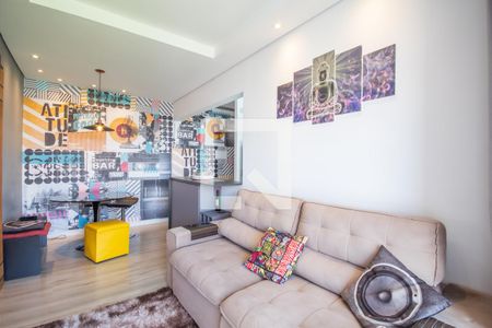 Sala de apartamento à venda com 2 quartos, 49m² em Jaguaribe, Osasco