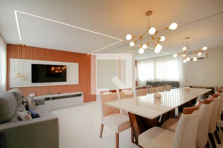 Sala de apartamento para alugar com 3 quartos, 82m² em Sagrada Família, Belo Horizonte