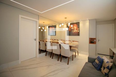 Sala de apartamento à venda com 3 quartos, 82m² em Sagrada Família, Belo Horizonte