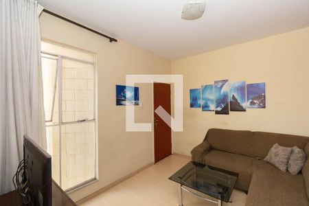 Sala de apartamento à venda com 3 quartos, 50m² em Jardim Riacho das Pedras, Contagem