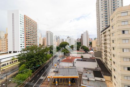 Vista da Sala de apartamento à venda com 1 quarto, 38m² em Vila Itapura, Campinas