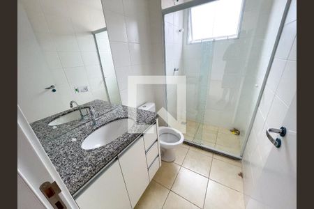 Banheiro de apartamento para alugar com 2 quartos, 55m² em Inconfidentes, Contagem