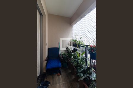 Varanda da Sala de apartamento à venda com 3 quartos, 69m² em Jardim Santa Emília, São Paulo