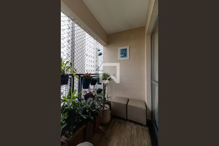 Varanda da Sala de apartamento à venda com 3 quartos, 69m² em Jardim Santa Emília, São Paulo