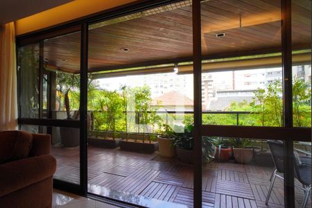 Sala - Varanda de apartamento à venda com 4 quartos, 274m² em Auxiliadora, Porto Alegre