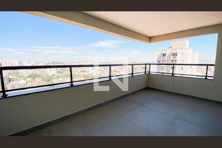 Varanda da Sala de apartamento à venda com 3 quartos, 162m² em Campestre, Santo André