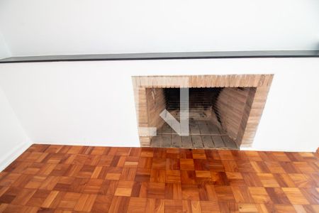 Sala - Lareira de casa à venda com 4 quartos, 750m² em Brooklin Paulista, São Paulo