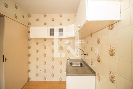 Cozinha de apartamento à venda com 1 quarto, 38m² em Menino Deus, Porto Alegre