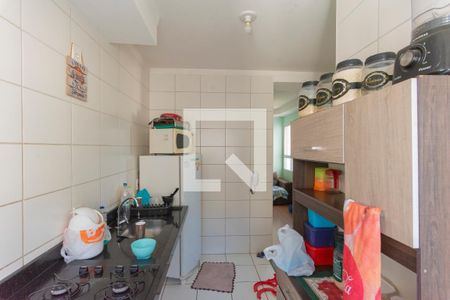 Cozinha de apartamento à venda com 2 quartos, 44m² em Jardim do Lago Continuação, Campinas