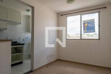 Sala/Cozinha de apartamento à venda com 2 quartos, 49m² em Loteamento Parque São Martinho, Campinas