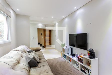 Sala de apartamento à venda com 2 quartos, 110m² em Parque Oratório, Santo André