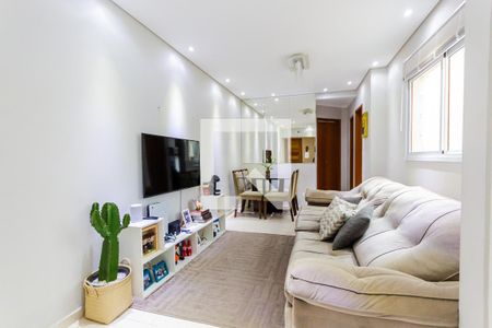 Sala de apartamento à venda com 2 quartos, 110m² em Parque Oratório, Santo André
