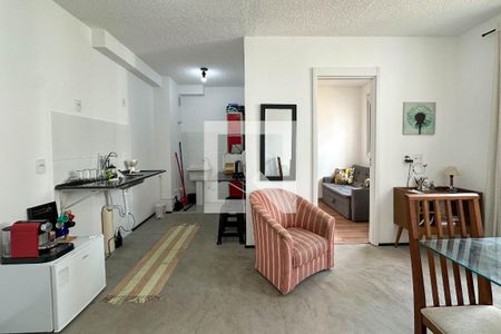 Sala de apartamento à venda com 2 quartos, 34m² em Lapa, São Paulo