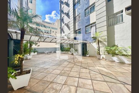 Área comum de apartamento à venda com 2 quartos, 60m² em Lourdes, Belo Horizonte