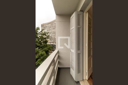 Varanda de kitnet/studio para alugar com 1 quarto, 24m² em Santa Cecilia, São Paulo