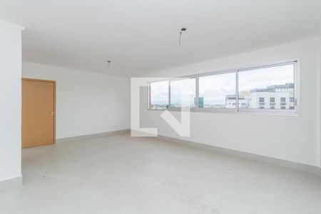 Sala  de apartamento à venda com 4 quartos, 126m² em Liberdade, Belo Horizonte