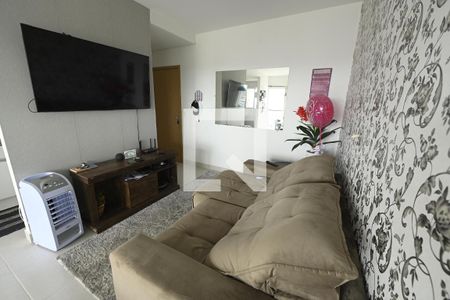Sala de apartamento para alugar com 2 quartos, 63m² em Vila Rosa, Goiânia