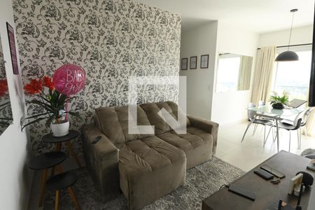 Sala de apartamento para alugar com 2 quartos, 63m² em Vila Rosa, Goiânia