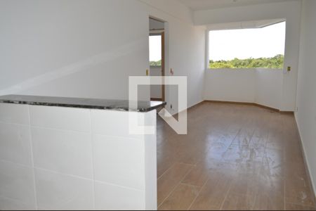 Sala de apartamento à venda com 2 quartos, 52m² em Linda Vista, Contagem