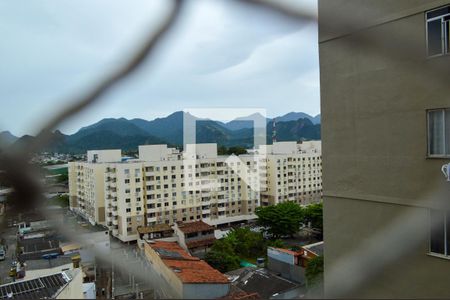 Vista da Sala  de apartamento à venda com 3 quartos, 90m² em Taquara, Rio de Janeiro