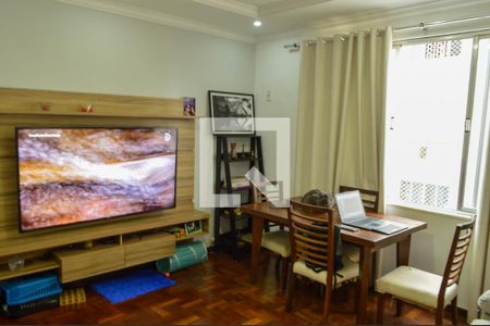 Sala  de apartamento à venda com 3 quartos, 90m² em Taquara, Rio de Janeiro
