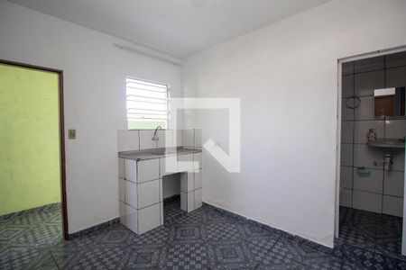 Cozinha de casa para alugar com 1 quarto, 39m² em Vila Palmeiras, São Paulo