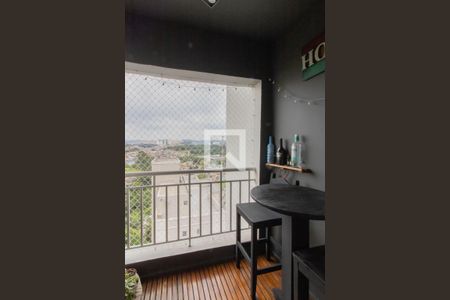 Varanda de apartamento à venda com 2 quartos, 54m² em Centro, Guarulhos