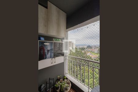 Varanda de apartamento à venda com 2 quartos, 54m² em Centro, Guarulhos