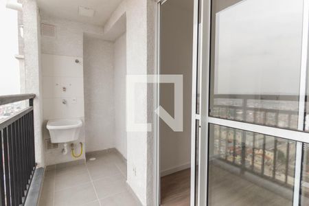 Varanda da Sala de apartamento para alugar com 2 quartos, 38m² em Vila Progresso (zona Leste), São Paulo