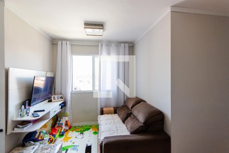 Sala de apartamento à venda com 2 quartos, 45m² em Jardim Utinga, Santo André