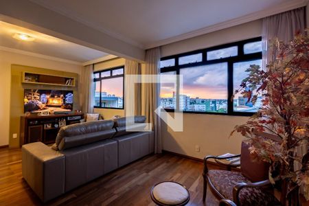 Sala 2 de apartamento à venda com 4 quartos, 177m² em Cidade Nova, Belo Horizonte