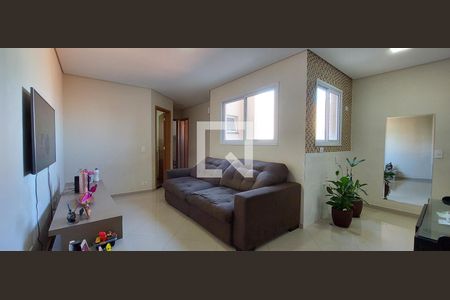 Sala de apartamento à venda com 2 quartos, 88m² em Parque Bandeirante, Santo André