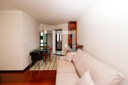 Sala de apartamento à venda com 1 quarto, 50m² em Centro, Belo Horizonte