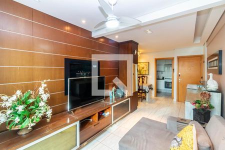 Sala de apartamento à venda com 2 quartos, 67m² em União, Belo Horizonte