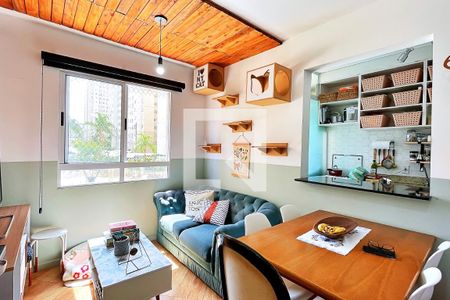 Sala de apartamento à venda com 2 quartos, 45m² em Ponte Grande, Guarulhos